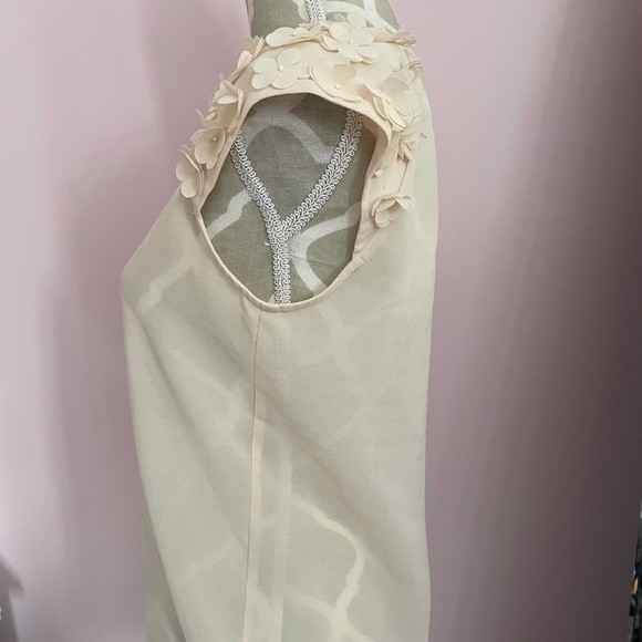 Baby pink see through flower detail blouse - Picture 4 of 4